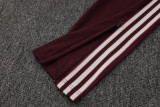 25-26 Bayern Deep Red Half Pull Tracksuit #B2512(半拉链)