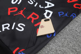 25-26 PSG Black Hoodie Tracksuit (卫衣套装)