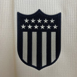 25-26 Atletico Penarol Beige Yellow Fans Soccer Jersey