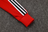 25-26 Flamengo Red Jacket Tracksuit #A2517