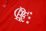 25-26 Flamengo Red Jacket Tracksuit #A2517