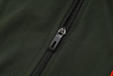 25-26 Bayern Dark green Jacket Tracksuit #A2521