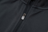 25-26 Argentina Dark gray Half Pull Tracksuit #B2529(半拉链)