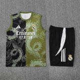 25-26 RMA Black brown Tank top and shorts suit