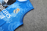 25-26 RMA Black blue Tank top and shorts suit