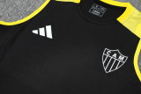 25-26 Atletico Mineiro Black Tank top and shorts suit