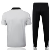 25-26 LIV White Short shirts and Long trousers Suit #C1159