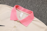 25-26 BAR Beige Short shirts and Long trousers Suit #C2505