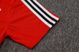 25-26 Flamengo Red Training Short Suit #D2519