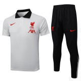 25-26 LIV White Short shirts and Long trousers Suit #C1159