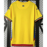 25-26 Romania Home Fans Soccer Jersey