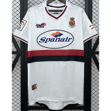 2001-2002 Mallorca White Retro Soccer Jersey (带章)