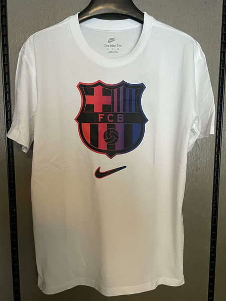 25-26 BAR White High Quality Casual T-Shirt