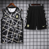 25-26 CHE Grey Black Tank top and shorts suit