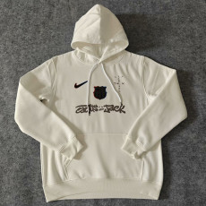 25-26 BAR White Hoody 白色(加绒)黑标