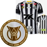 25-26 Santos FC Away Print Sponsor Fans Soccer Jersey