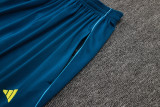 25-26 JUV Royal blue Half Pull Tracksuit #B2532(半拉链)