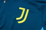 25-26 JUV Royal blue Half Pull Tracksuit #B2532(半拉链)