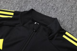 25-26 Man Utd Black Jacket Tracksuit # A2526(绿标)