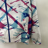 25-26 BAR Blue & White Double Sided Windbreaker (双面风衣)