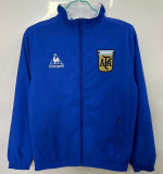1986 Argentina Blue & White Retro Double Sided Windbreaker (双面风衣)
