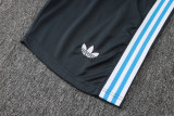 25-26 Argentina Dark gray Training Short Suit #D2559