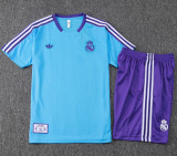 25-26 RMA Light blue Training Short Suit #D2551