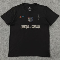25-26 BAR Black High Quality Casual T-Shirt #圆领黑标