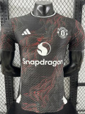 25-26 Man Utd Black Red Special Edition Player Version Training shirts