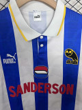 1993-1995 Sheffield Wednesday Home Retro Soccer Jersey
