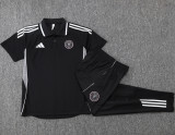 25-26 Inter Miami Black Short shirts and Long trousers Suit #C2524