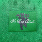 2007-2008 Man Utd Green Goalkeeper Retro Soccer Jersey