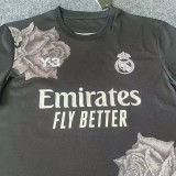 23-24 RMA Y-3 Black Fans Soccer Jersey
