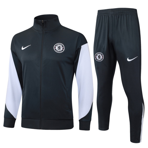 25-26 CHE Dark gray Jacket Tracksuit #A2543