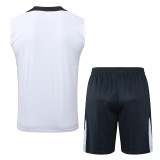 25-26 CHE White Tank top and shorts suit #D2573