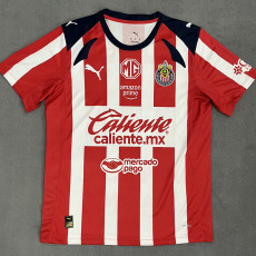 25-26 Chivas Guadalajara Home Fans Soccer Jersey