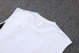 25-26 LIV White Tank top and shorts suit #D2568
