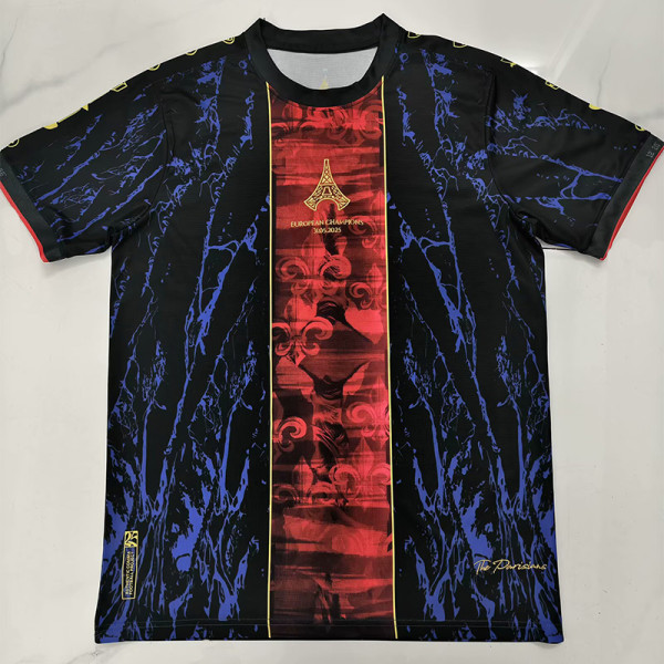 2025 PSG Purple Black Champion Training shirts