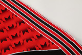 25-26 Man Utd Black Red Jacket Tracksuit #05
