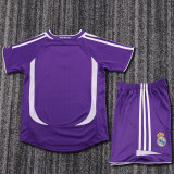 2006-2007 RMA Away Kids Retro Soccer Jersey