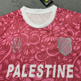 25-26 Palestina FC Pink Training shirts (英文广告)