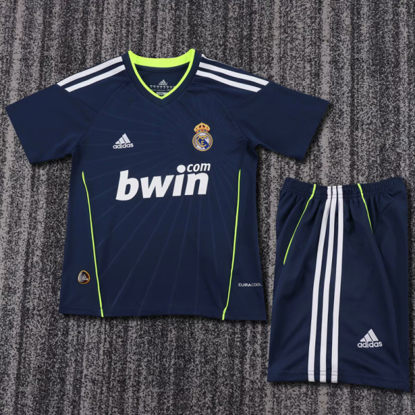 2010-2011 RMA Away Kids Retro Soccer Jersey
