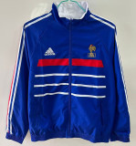 1998 France Blue & White Retro Double Sided Windbreaker (双面风衣)