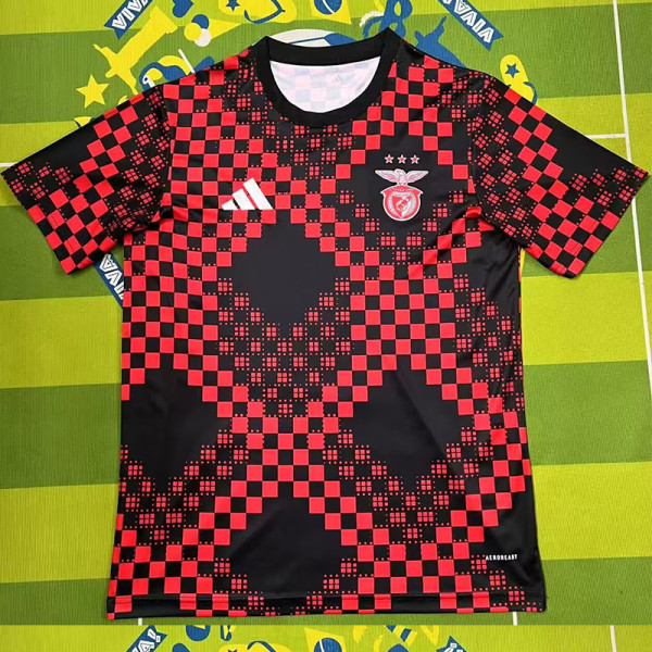 25-26 Benfica Red Black Training shirts