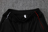 25-26 Ajax Black Half Pull Tracksuit (半拉链)