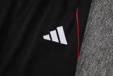 25-26 Ajax Black Half Pull Tracksuit (半拉链)