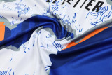 25-26 RMA White blue Tank top and shorts suit