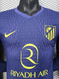 25-26 ATM Away Long Sleeve Player Version Soccer Jersey (长袖球员)