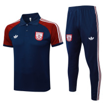 25-26 ARS Royal blue Short shirts and Long trousers Suit #C2543