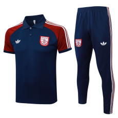 25-26 ARS Royal blue Short shirts and Long trousers Suit #C2543